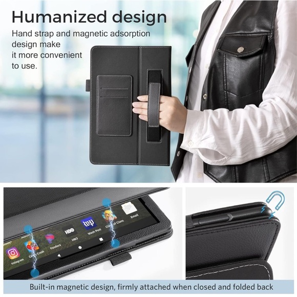 đź–¤Case for All New Fire HD 10 Tablet 11th Generation and Fire HD 10 Plus 2021đź–¤ - Picture 3 of 11